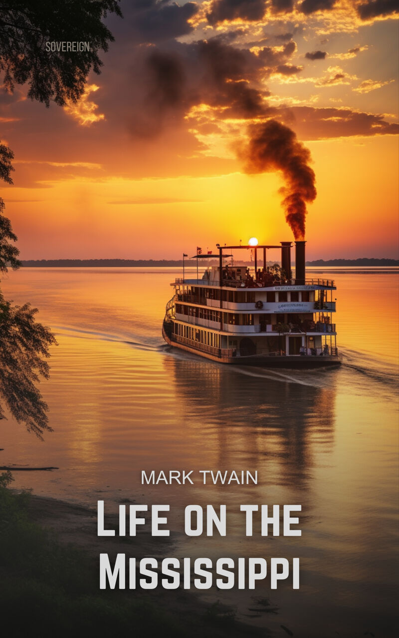 Cover of Life on the Mississippi by Mark Twain