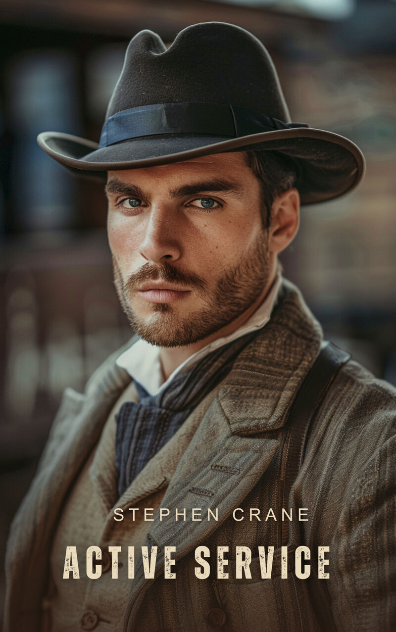Cover of Active Service by Stephen Crane
