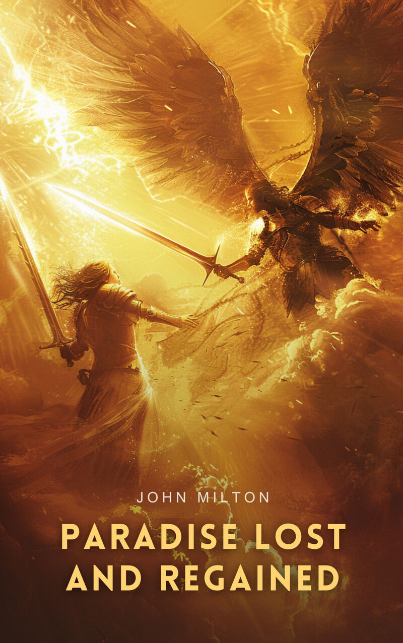 Cover of Paradise Lost and Regained by John Milton