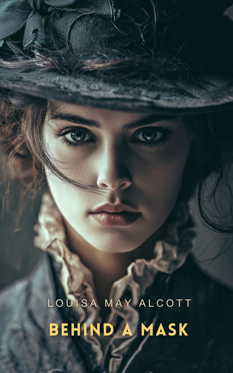 Cover of Behind a Mask by Louisa May Alcott
