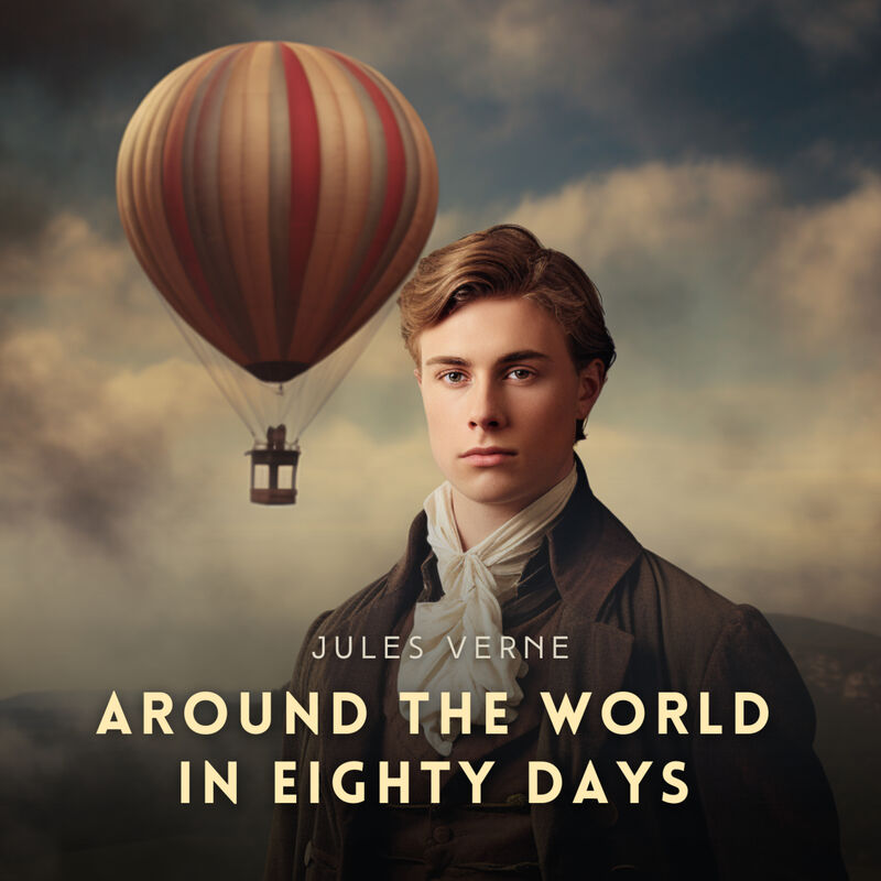 Cover of Around The World in Eighty Days by Jules Verne