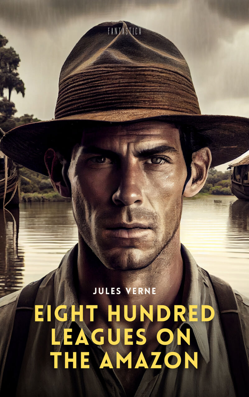 Cover of Eight Hundred Leagues on the Amazon by Jules Verne