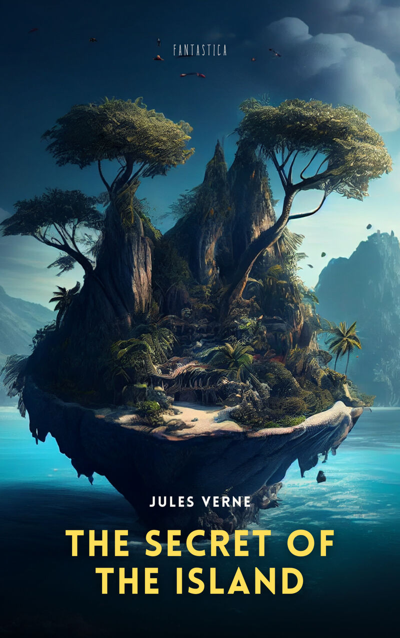 Cover of The Secret of the Island by Jules Verne
