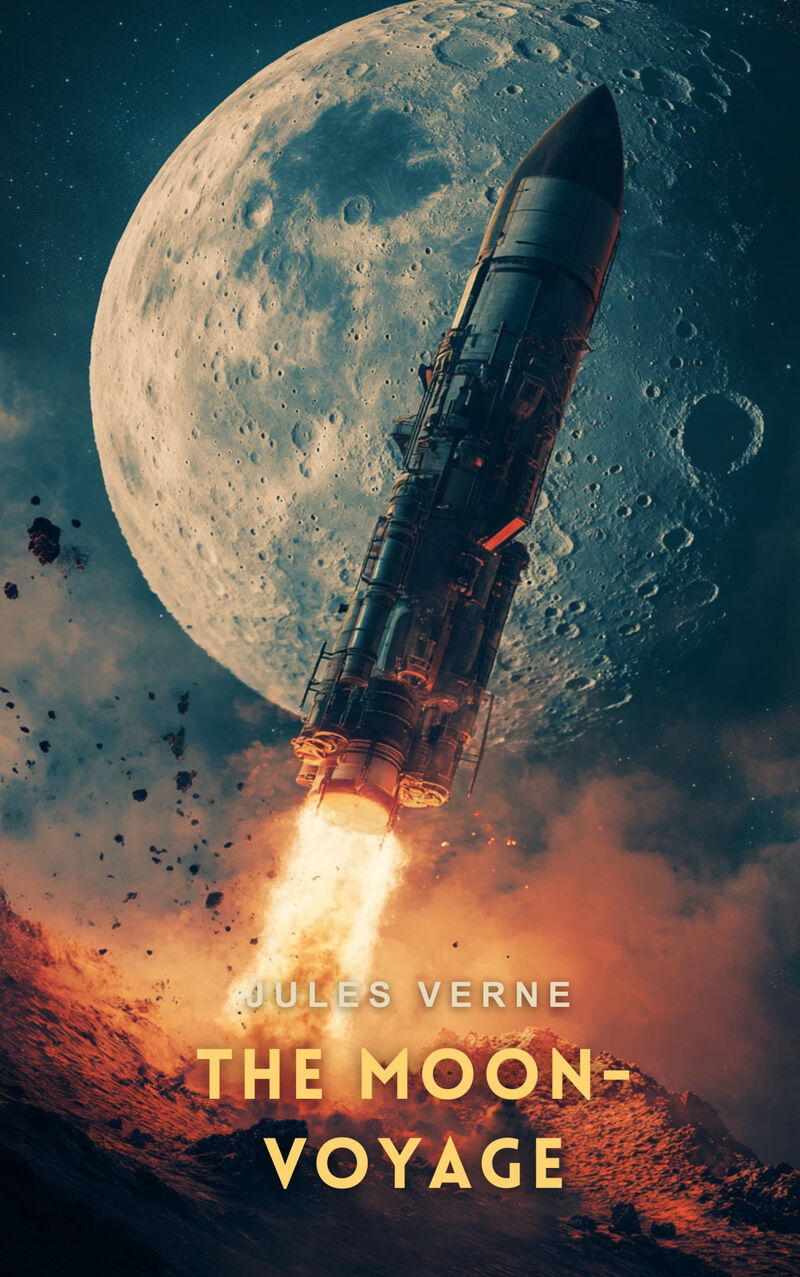 Cover of The Moon-Voyage by Jules Verne