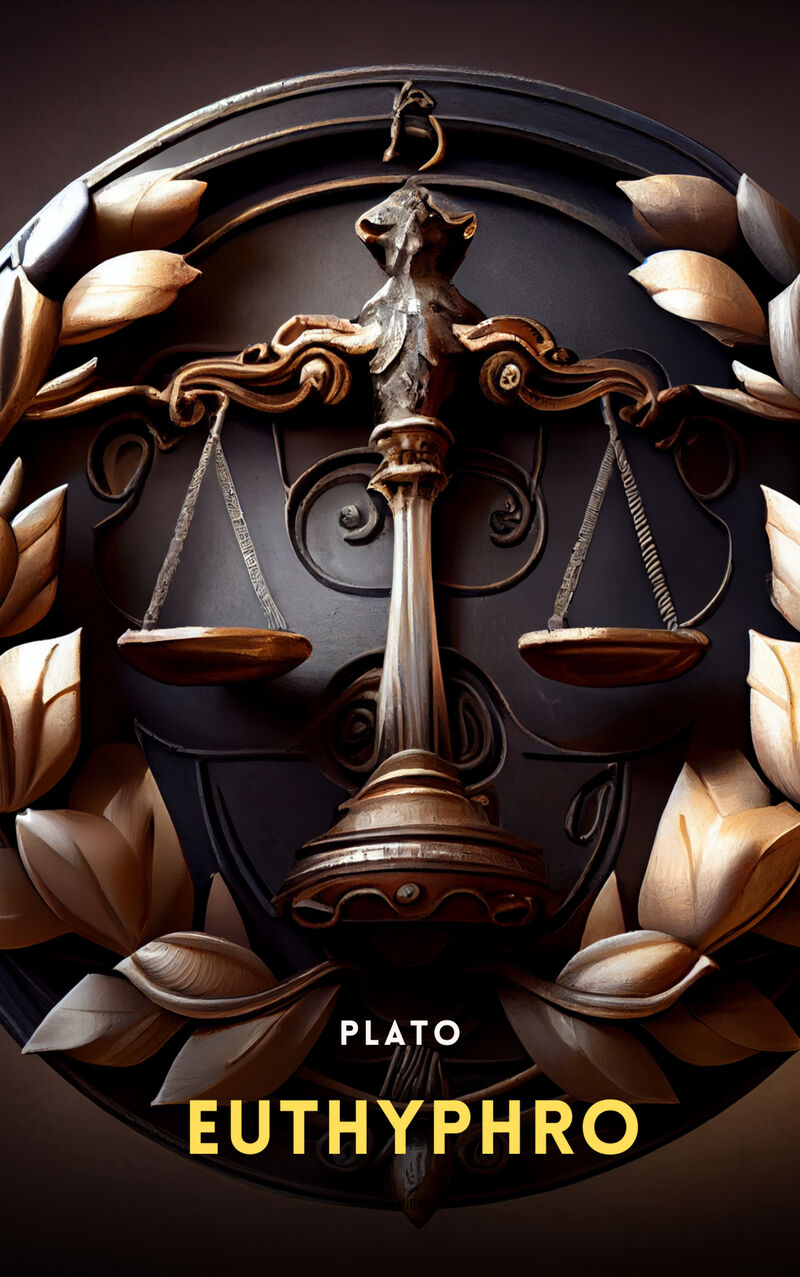 Cover of Euthyphro by Plato