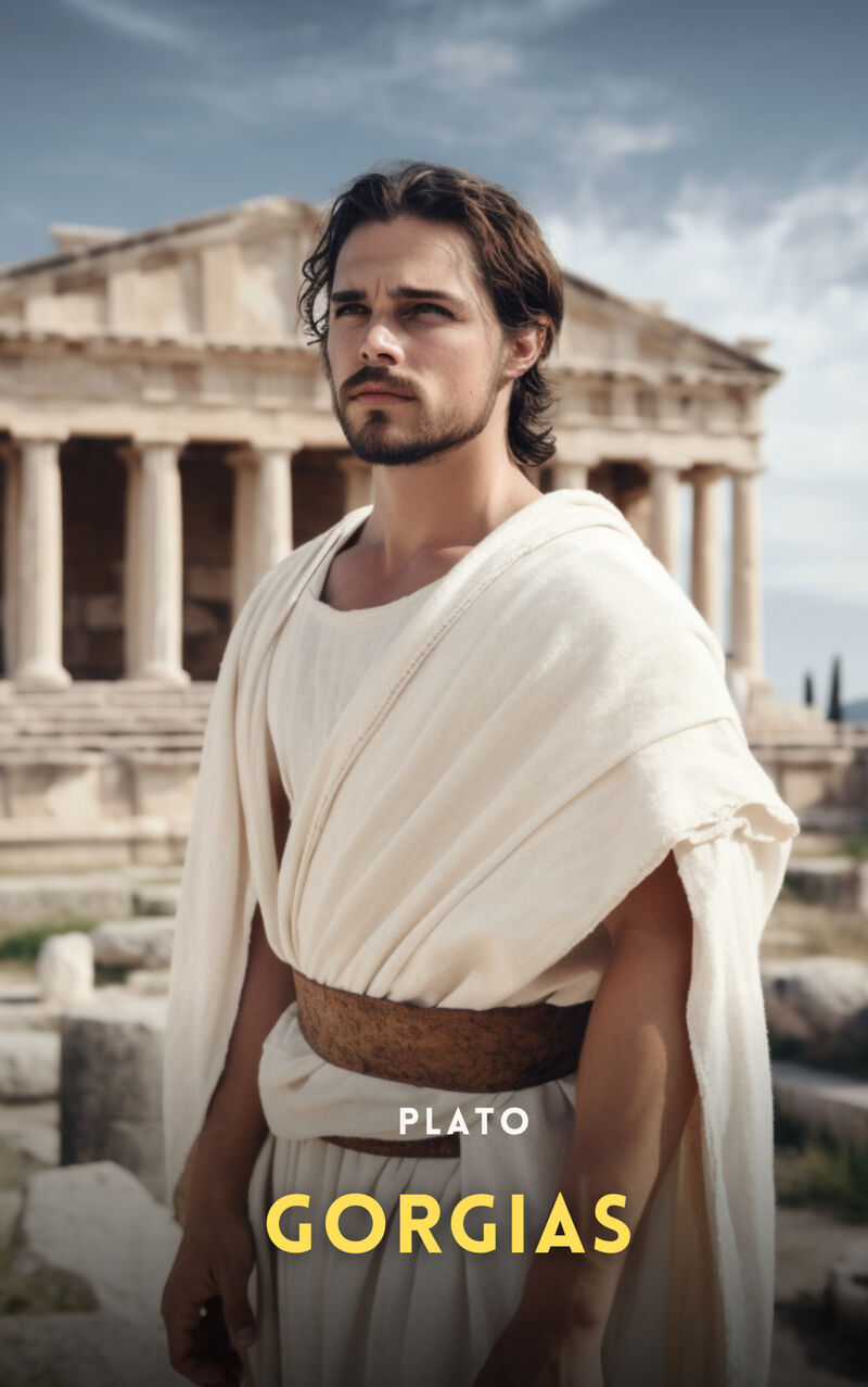 Cover of Gorgias by Plato