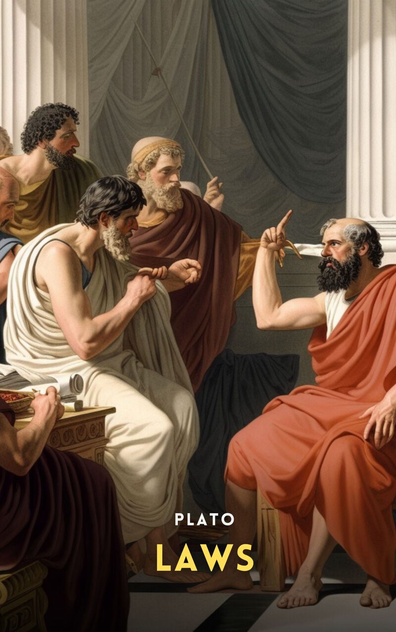 Cover of Laws by Plato