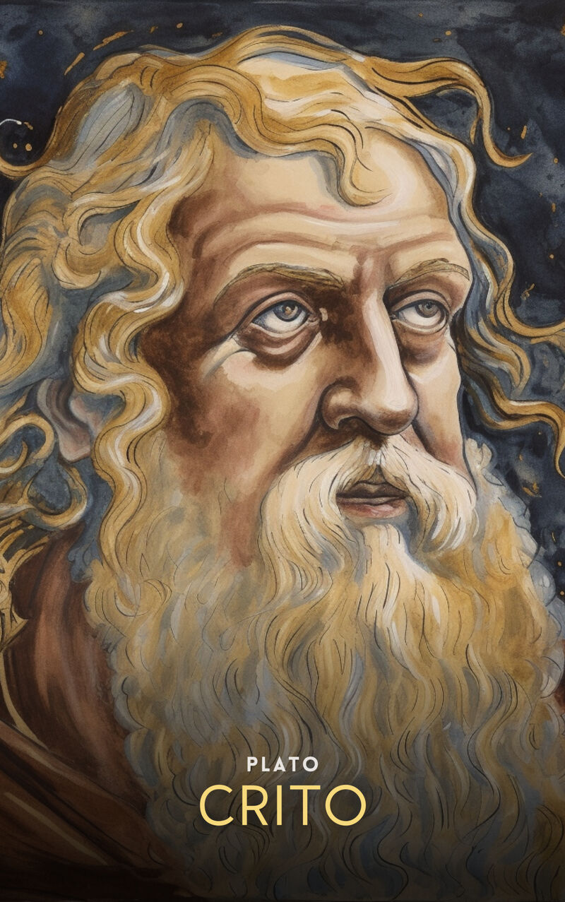 Cover of Crito by Plato