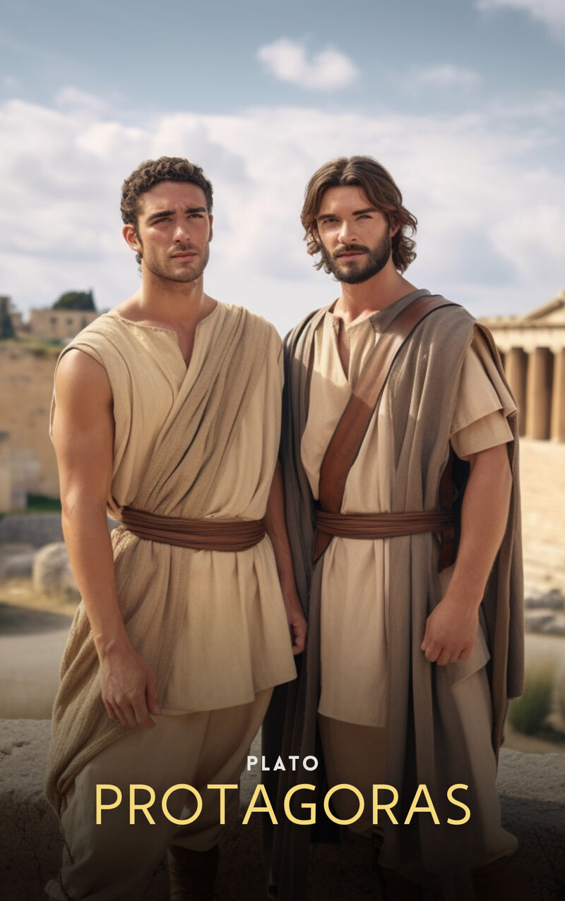 Cover of Protagoras by Plato