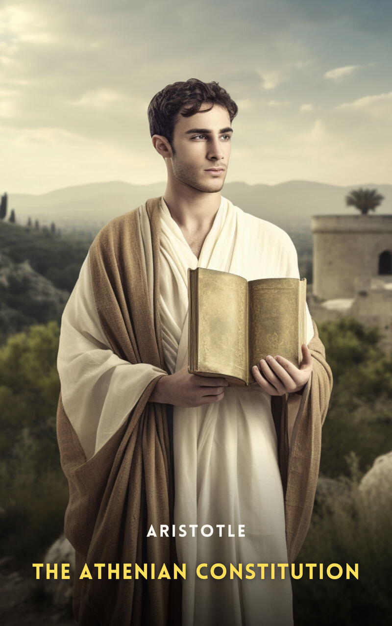 Cover of The Athenian Constitution by Aristotle