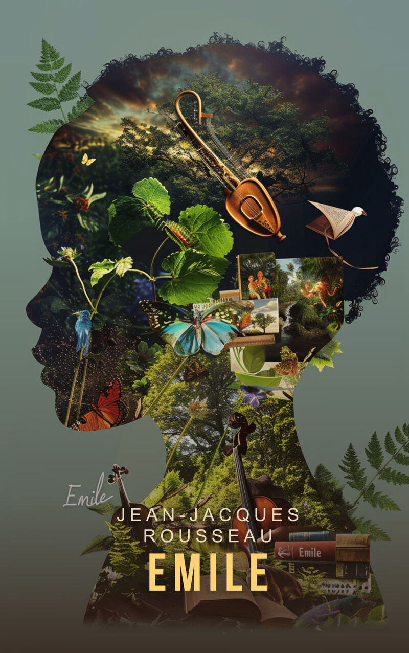 Cover of Emile by Jean-Jacques Rousseau