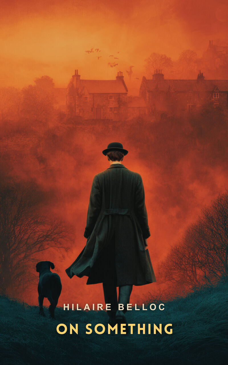 Cover of On Something by Hilaire Belloc
