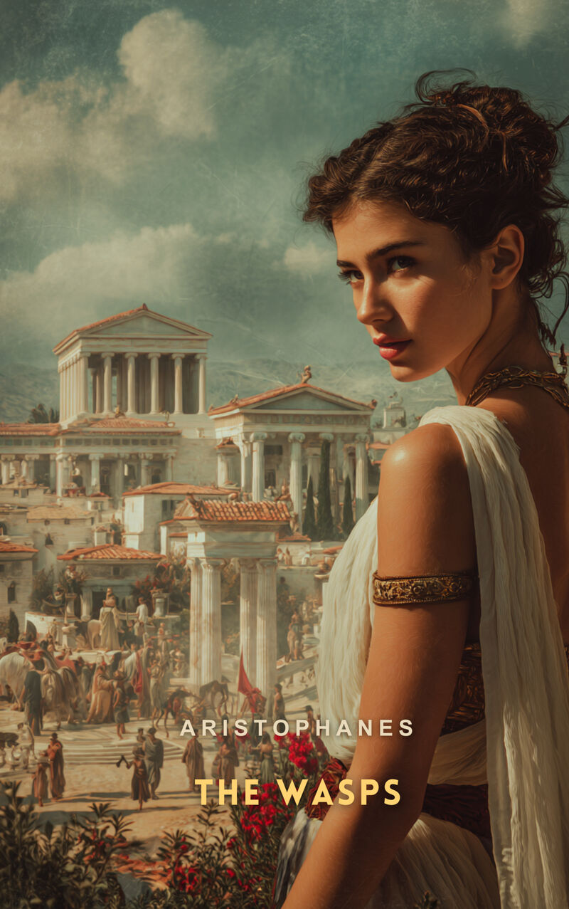 Cover of The Wasps by Aristophanes